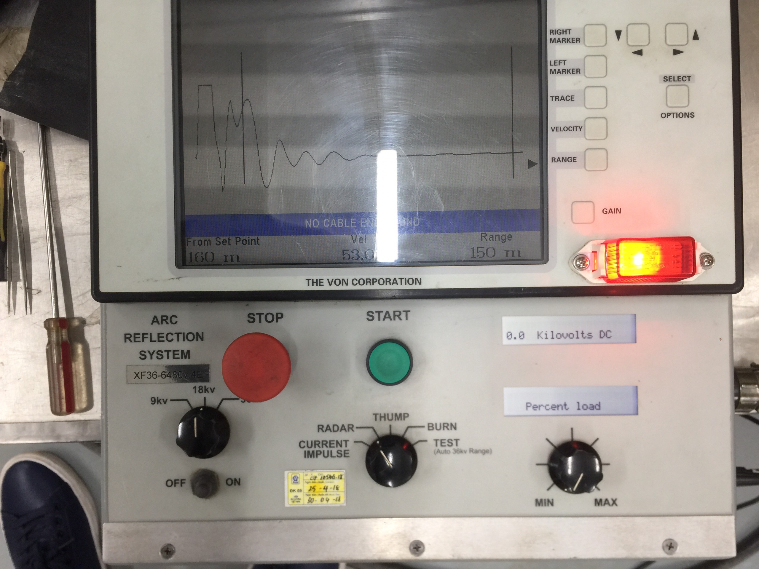 sửa chữa XF36-6480v Điện lực Bắc Ninh 