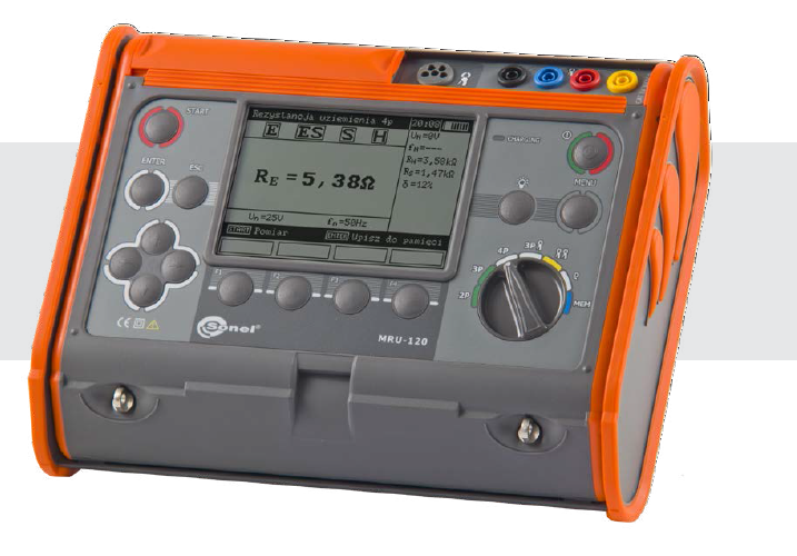 Máy đo điện trở đất và điện trở suất của đất Sonel MRU 120